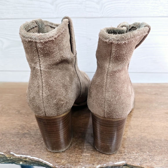Splendid Suede Ankle Booties - Picture 4 of 7